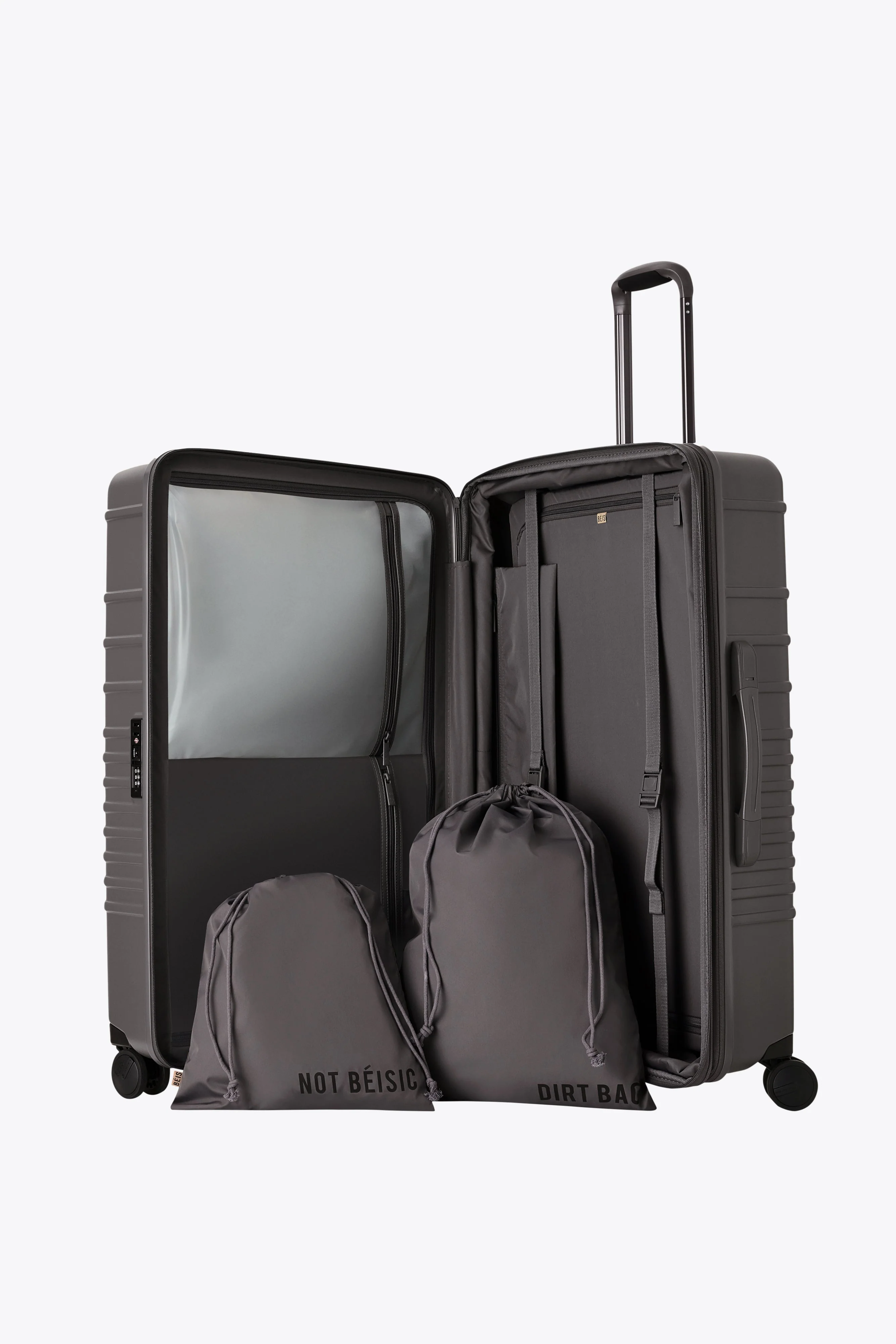 Resale The Large Check-In Roller in Charcoal - Image 4