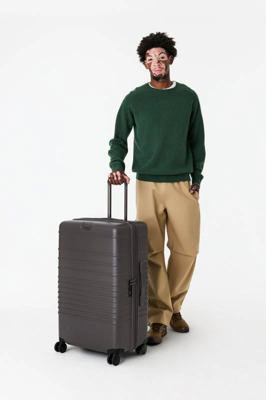 Resale The Large Check-In Roller in Charcoal - Image 5