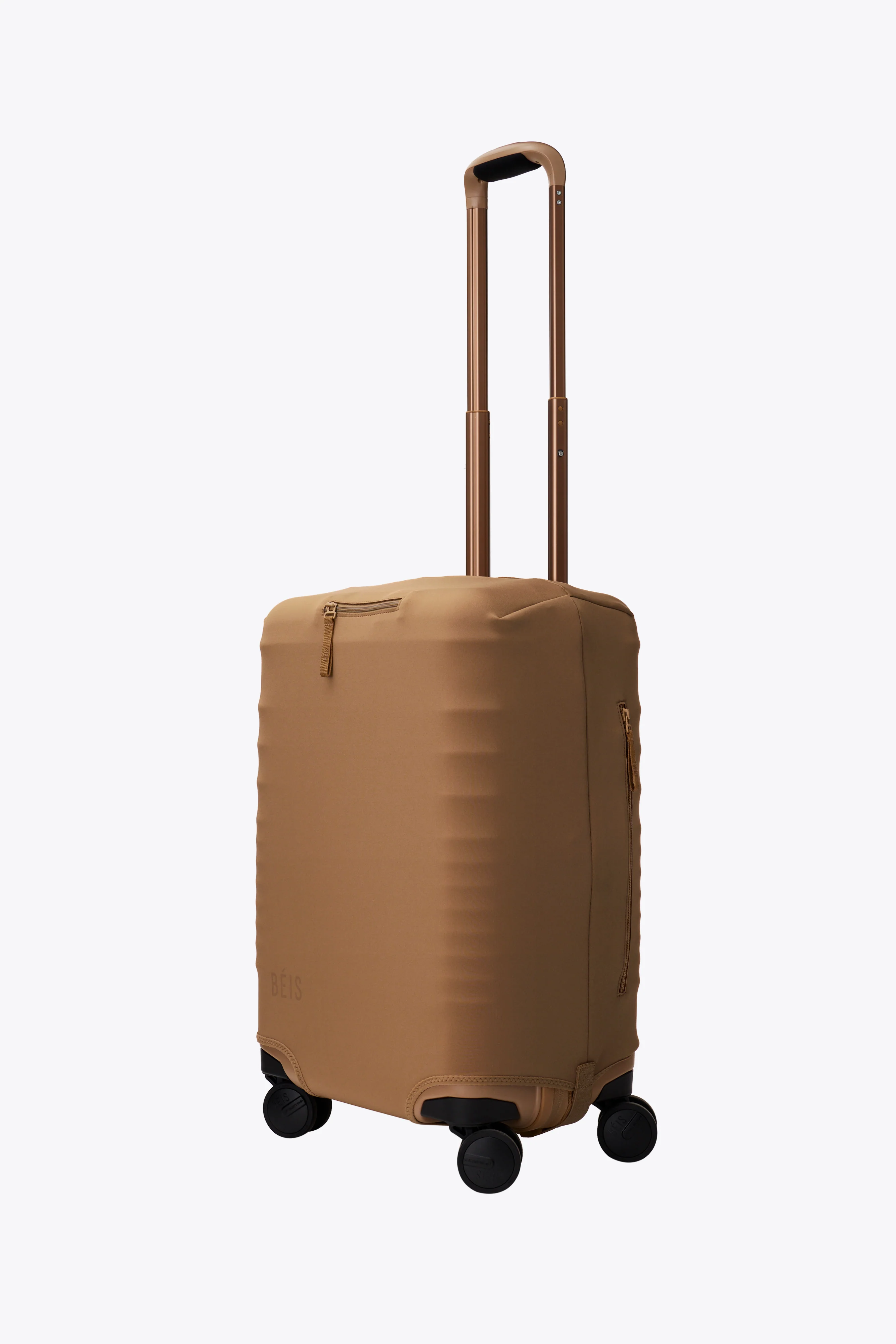 The Carry-On Luggage Cover in Camel - Image 2