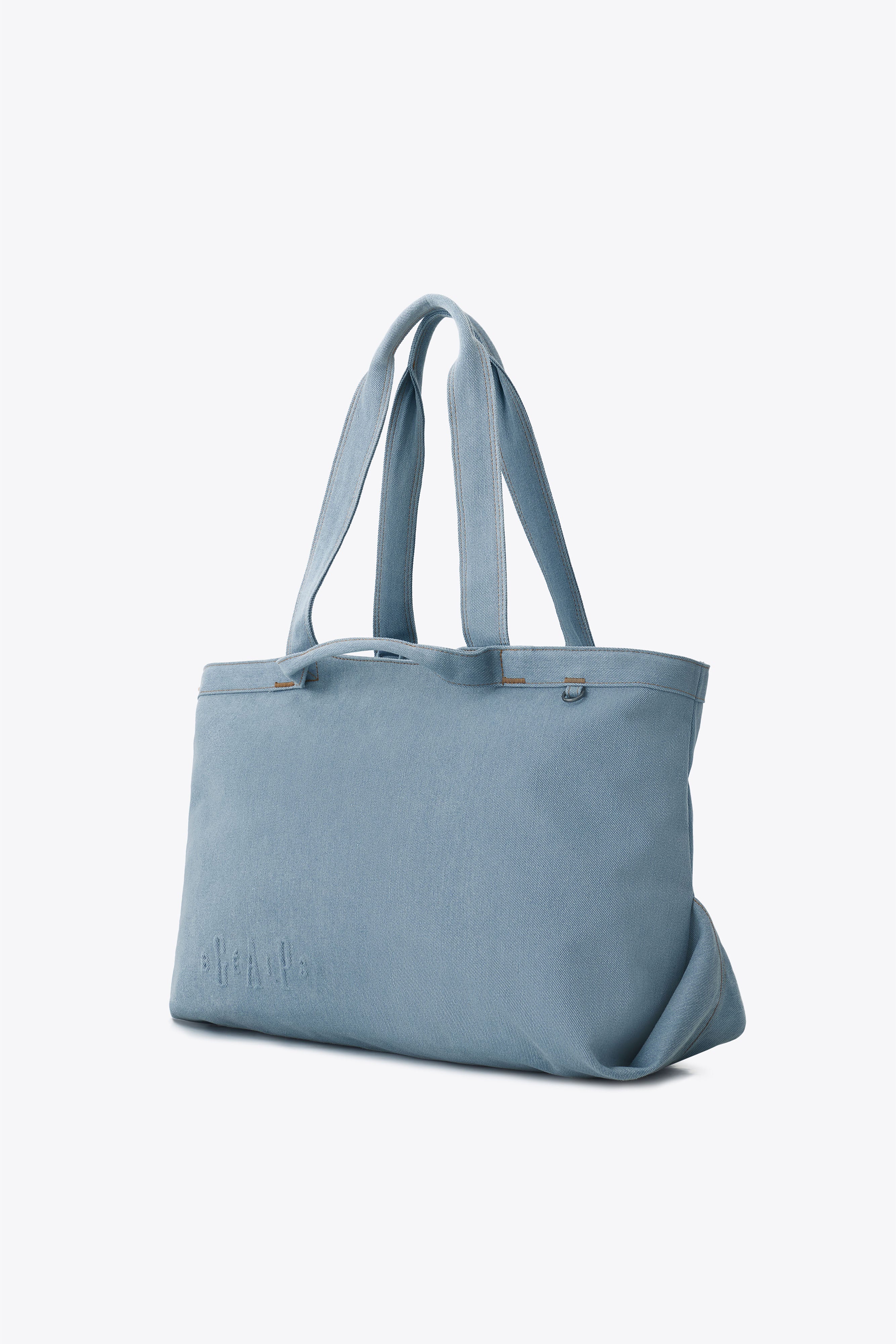 Gap x BÉIS The Travel Tote in Denim Blue - Image 4